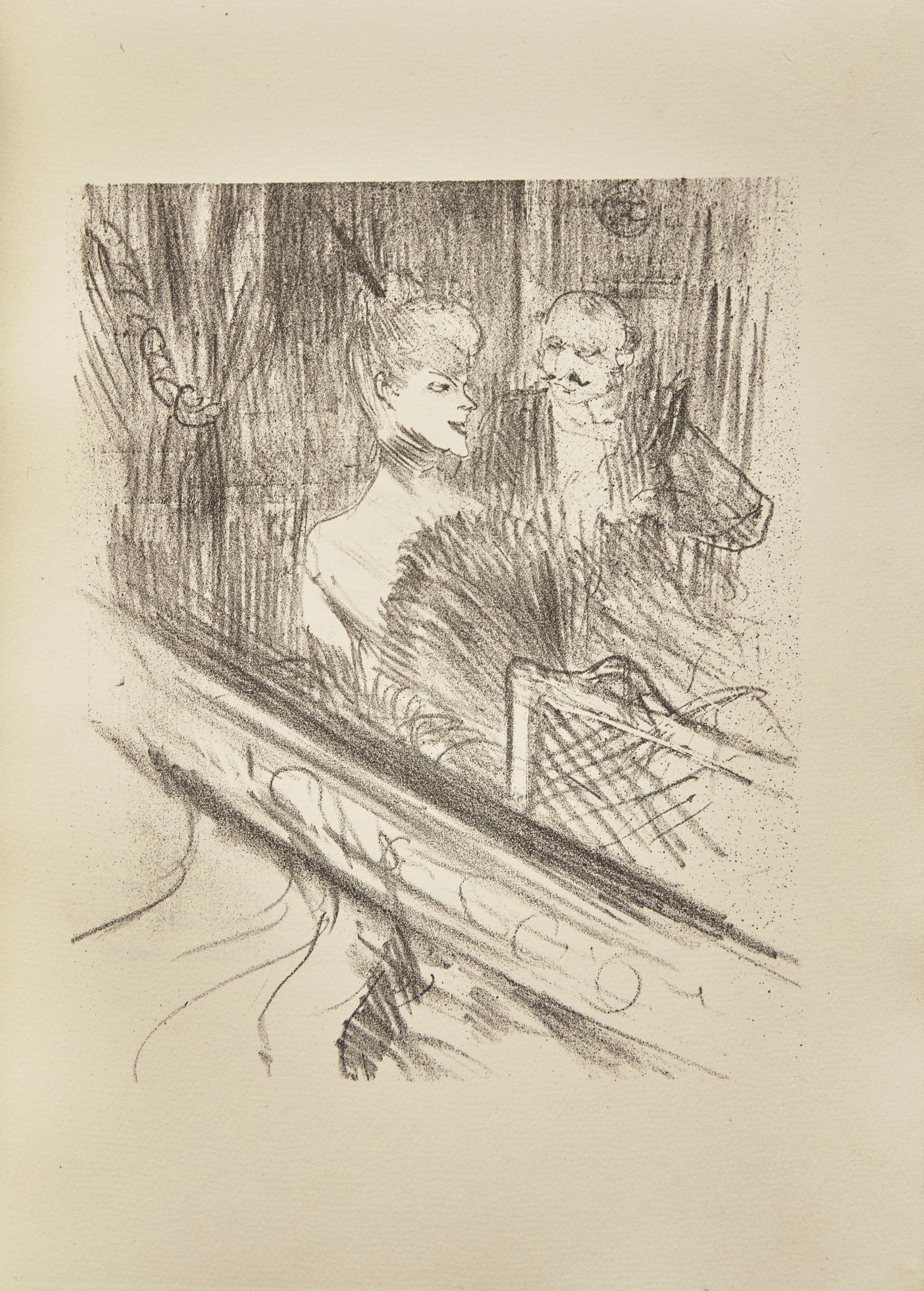 [Fine Bindings] [Crette, Georges] [Toulouse-Lautrec, Henri de] Clemenceau, Georges. Au Pied du Sinai