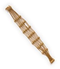 MARCO BICEGO, YELLOW GOLD 'SIVIGLIA' BRACELET