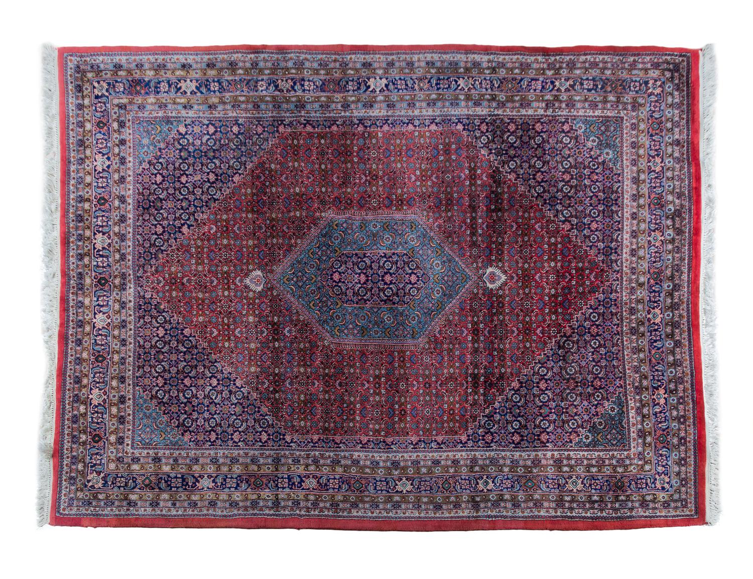A Bidjar Wool Rug 11 feet 7 inches x 8 feet 9 inches.