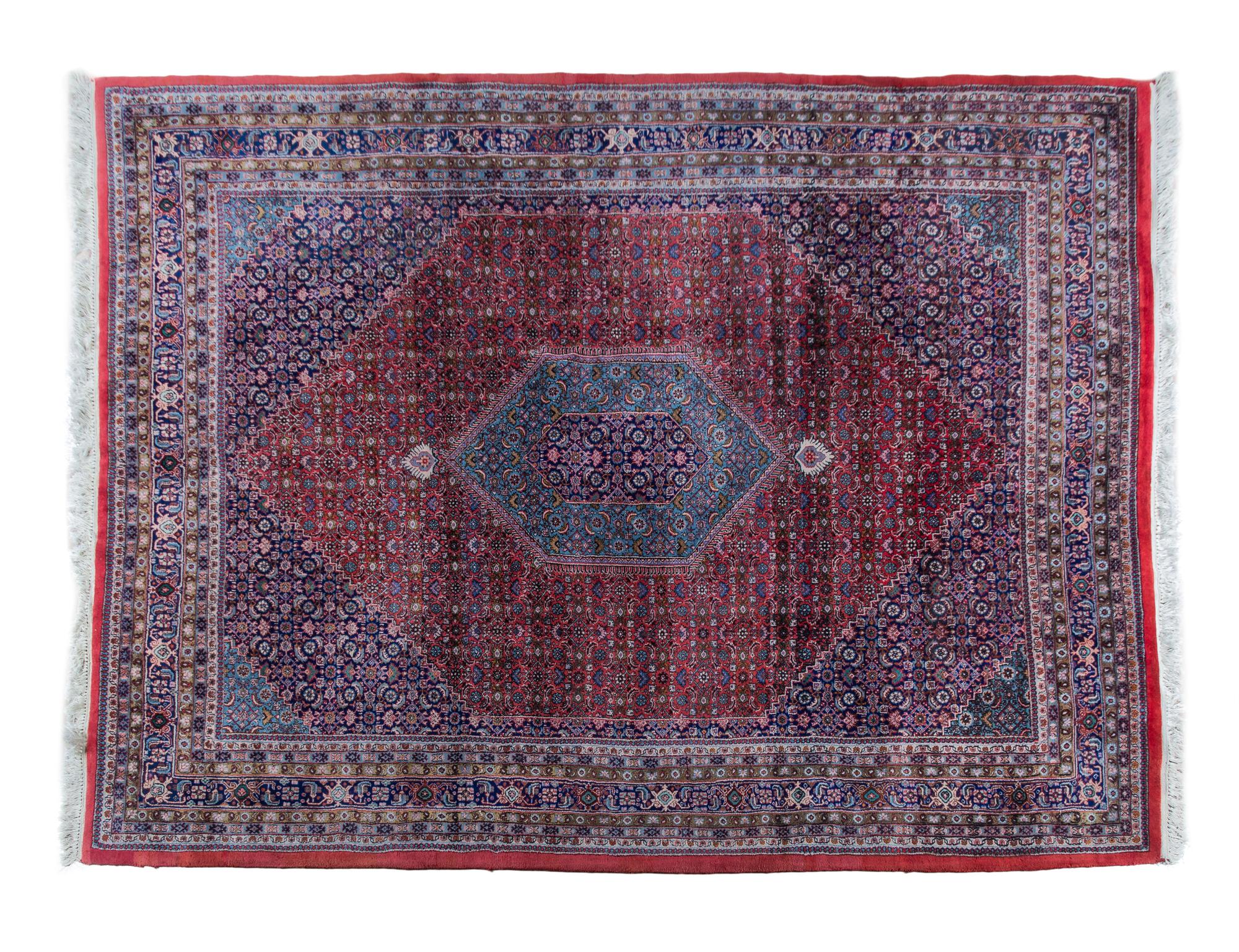 A Bidjar Wool Rug 11 feet 7 inches x 8 feet 9 inches.