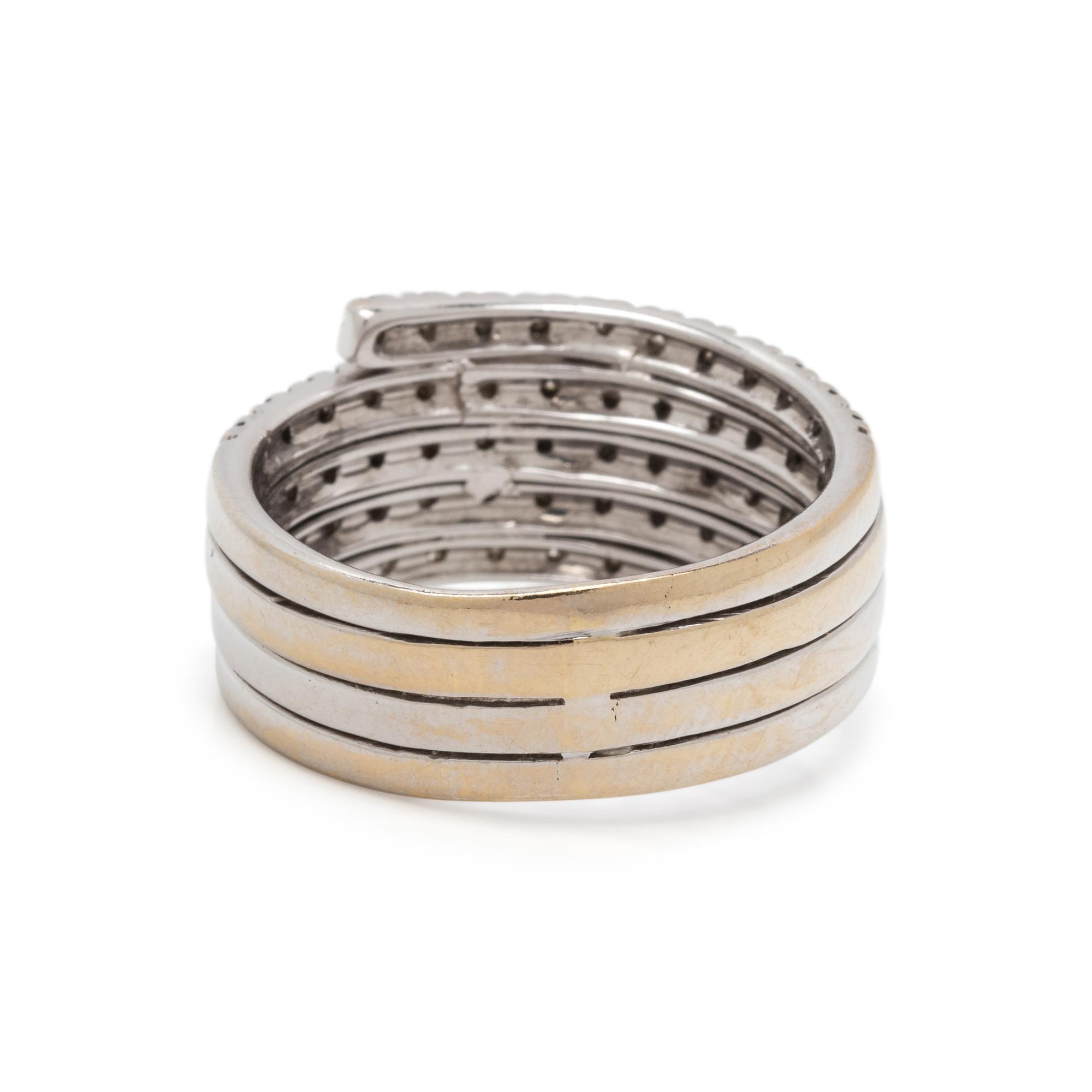WHITE GOLD AND DIAMOND RING