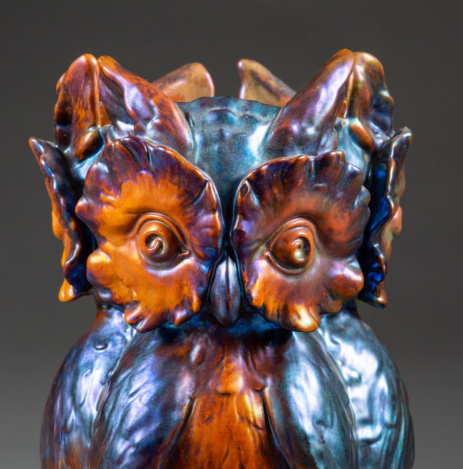 Owl Vase — 20TH CENTURY