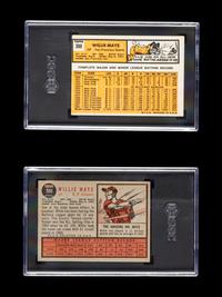 A Collection of 1960s Willie Mays SGC Graded Topps Baseball Cards