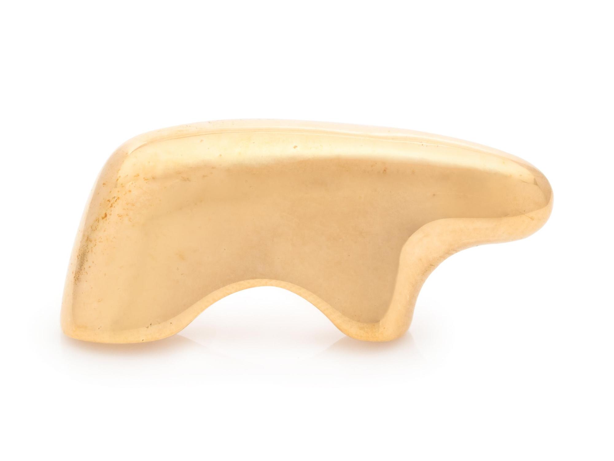 THE GOLDEN BEAR, YELLOW GOLD BROOCH