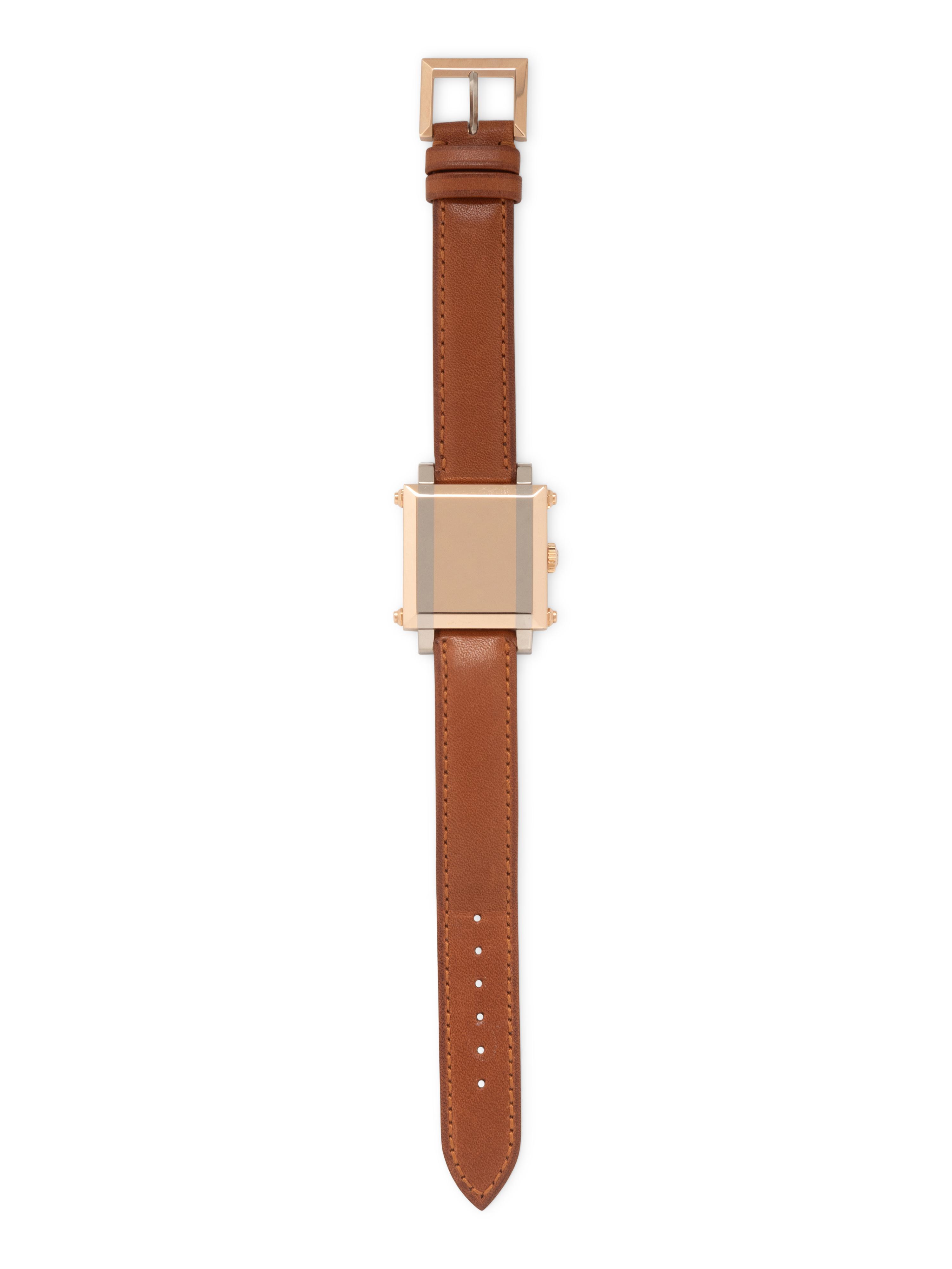 PATEK PHILIPPE, REF. 5099RG 18K ROSE AND WHITE GOLD GONDOLO 'CABRIOLET' WATCH, WITH EXTRACT