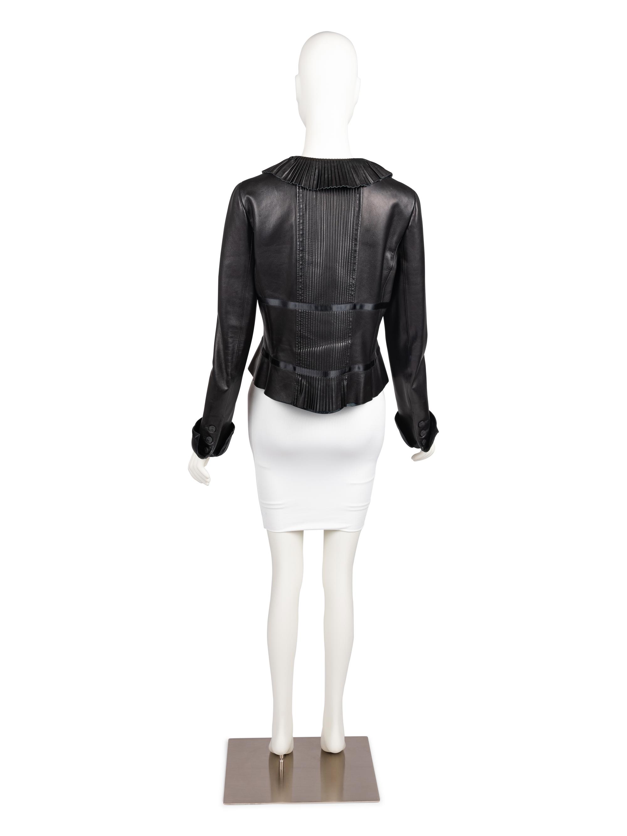 Chanel Pleated Leather Jacket, Autumn 2004