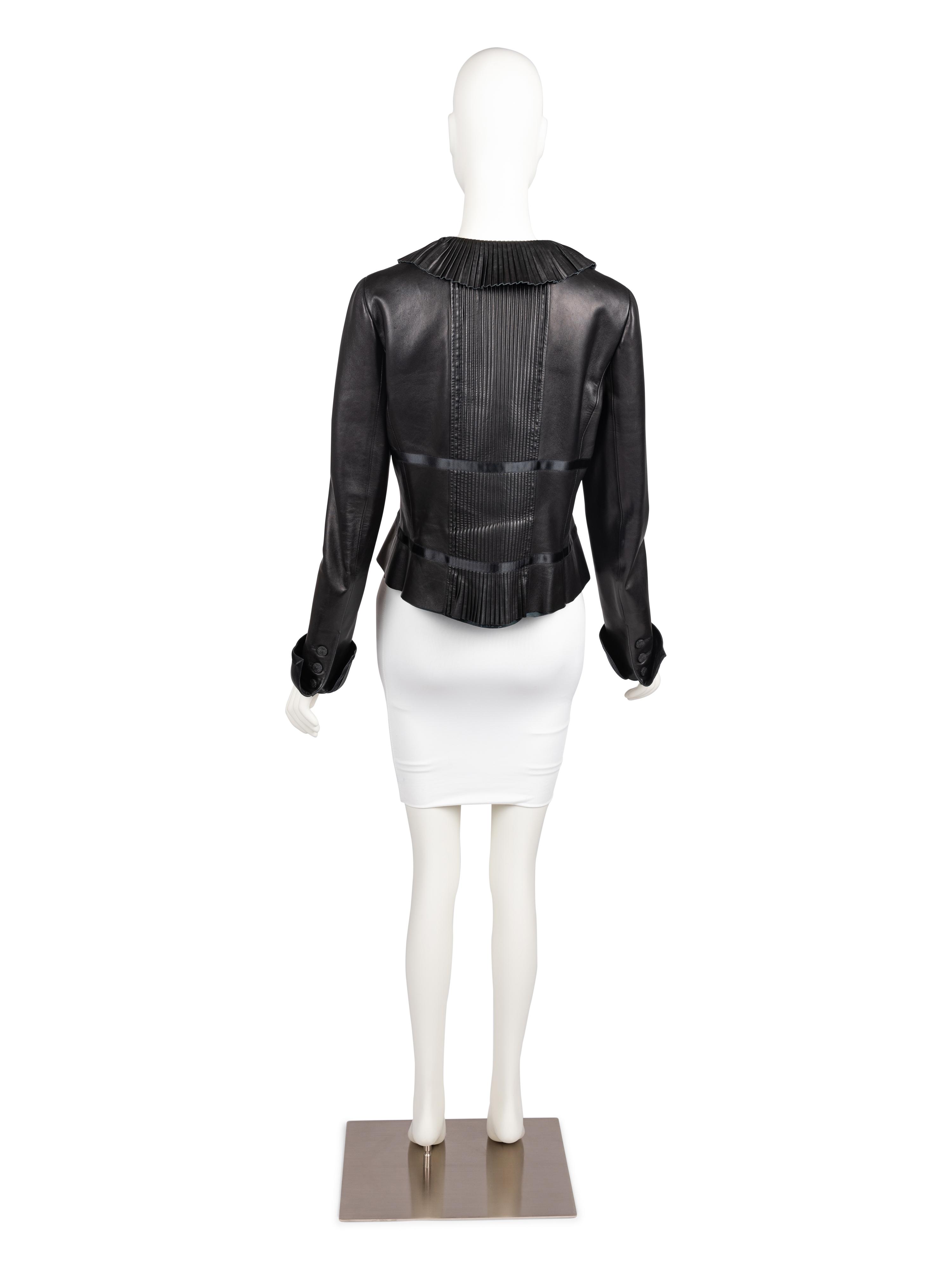 Chanel Pleated Leather Jacket, Autumn 2004