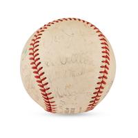 A 1973 Los Angeles Dodgers Team Signed Autograph Baseball