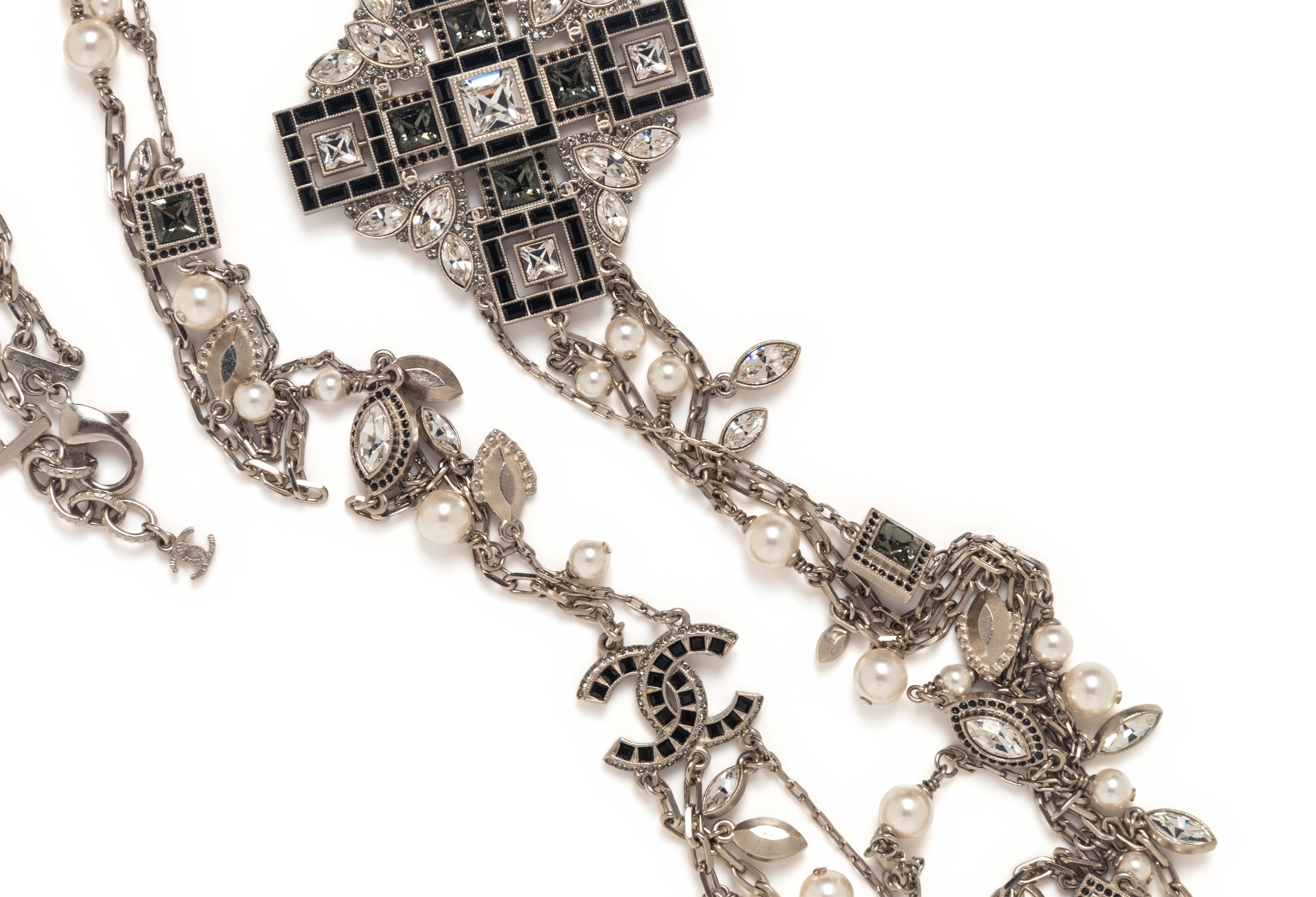 Chanel Brasserie C ollection Cross Necklace, 2015