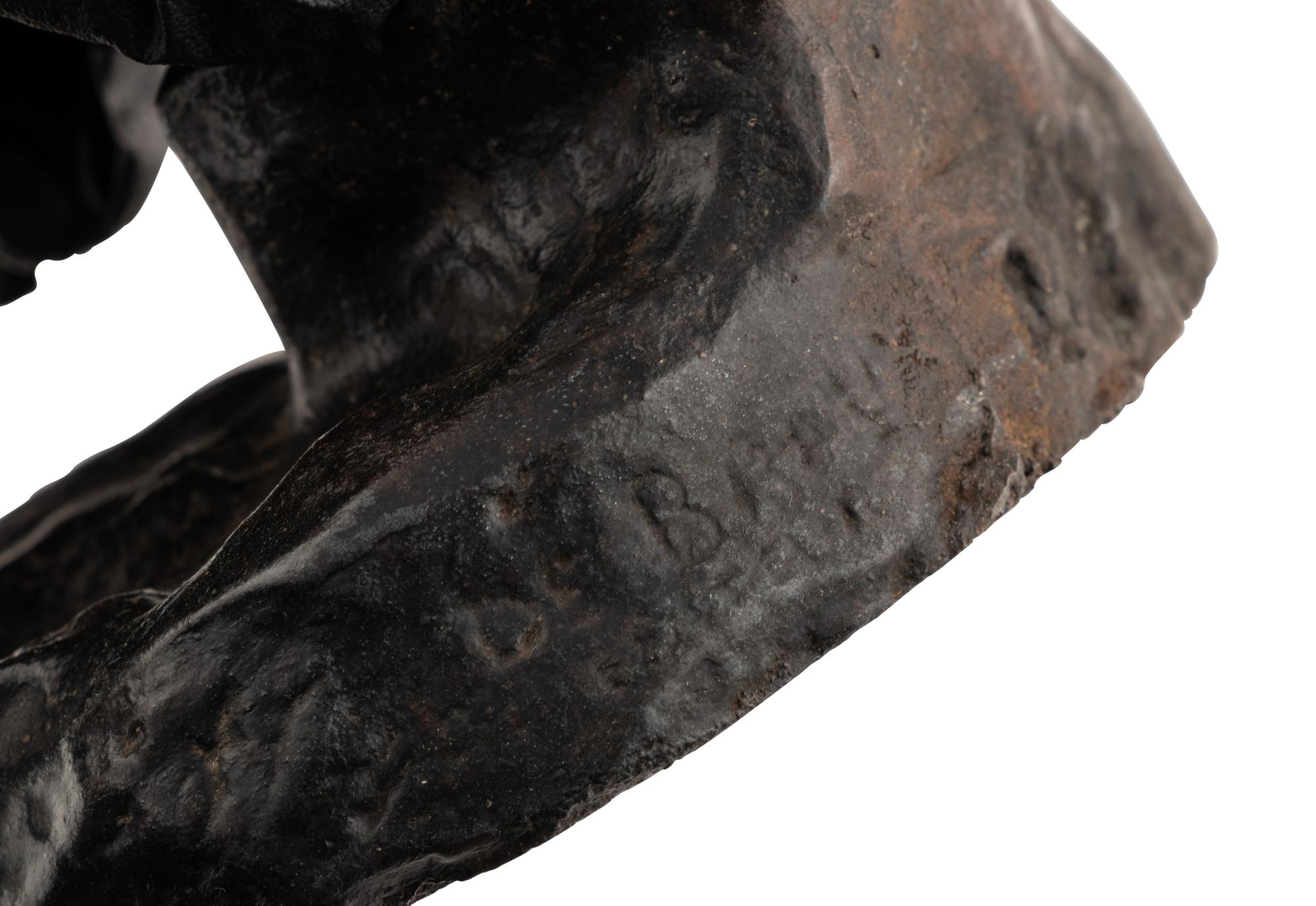 A French Bronze of a Seated Male Figure
