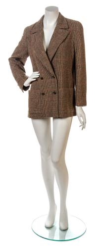 Two Chanel Double Breasted Wool Jackets,