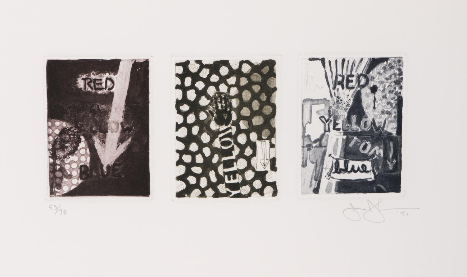 Untitled (Red, Yellow, Blue) , 1981