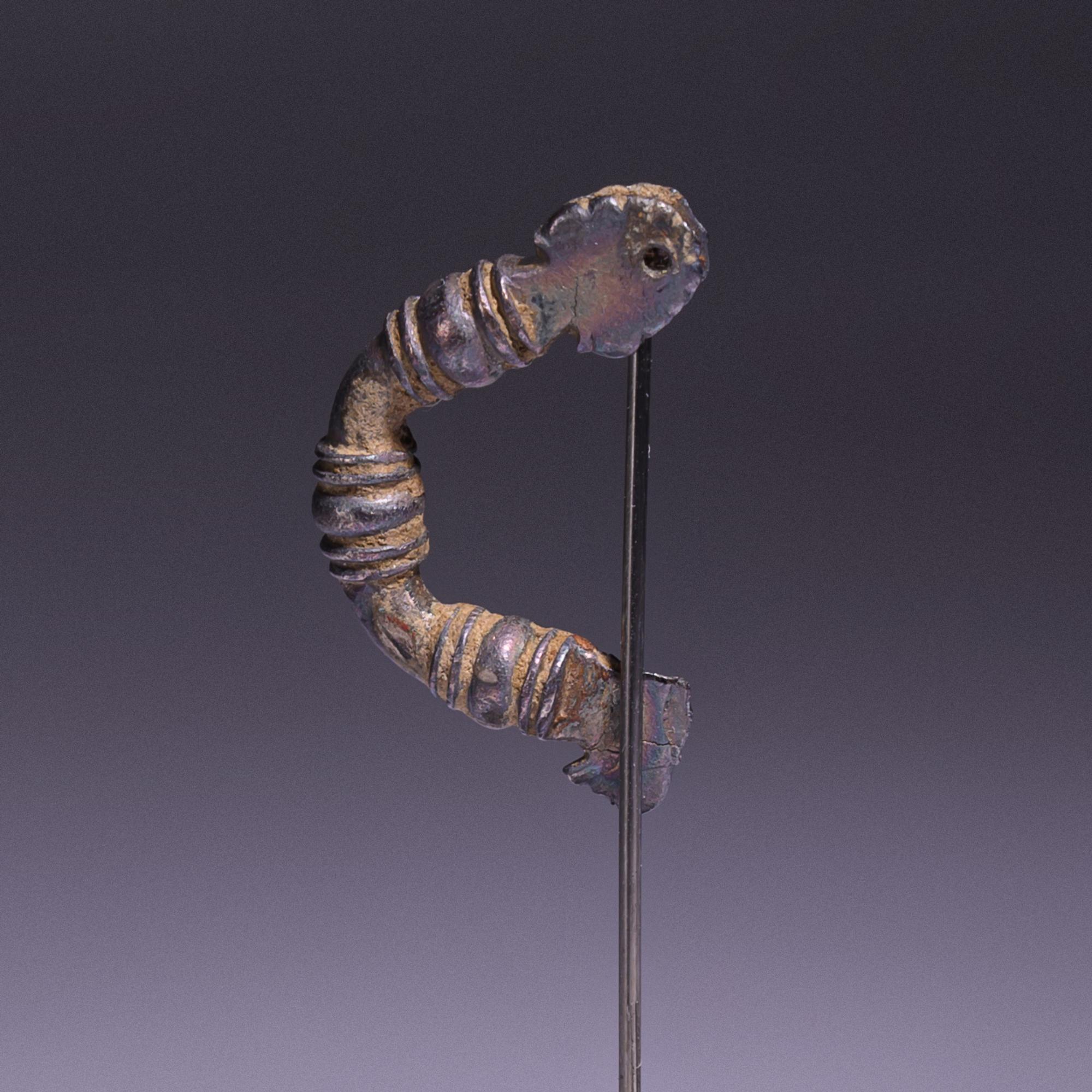 A Greek Bronze Fibula