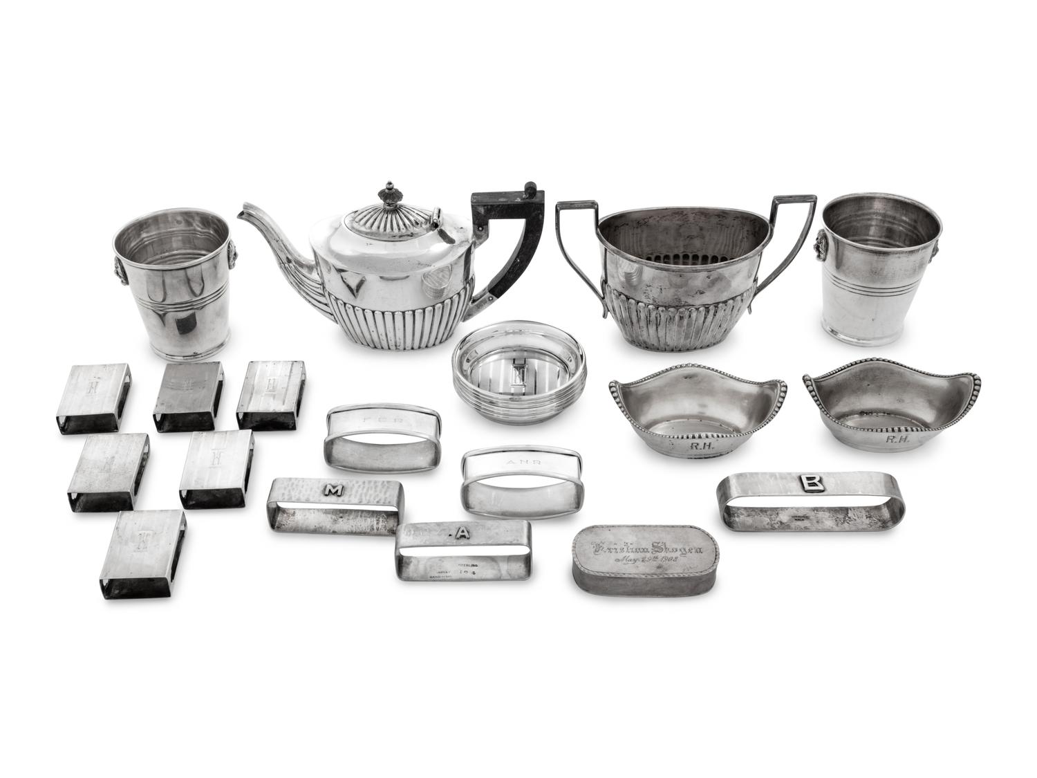 A Collection of American Silver Table Articles
