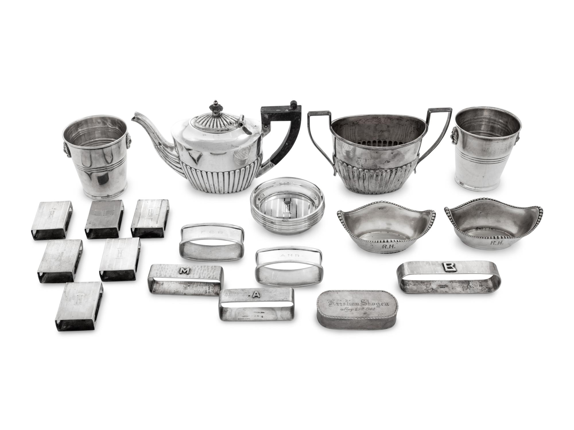 A Collection of American Silver Table Articles