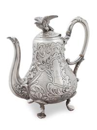 A Louis Philippe Silver Teapot — Jean Francois Veyrat, Paris, 1831-1840