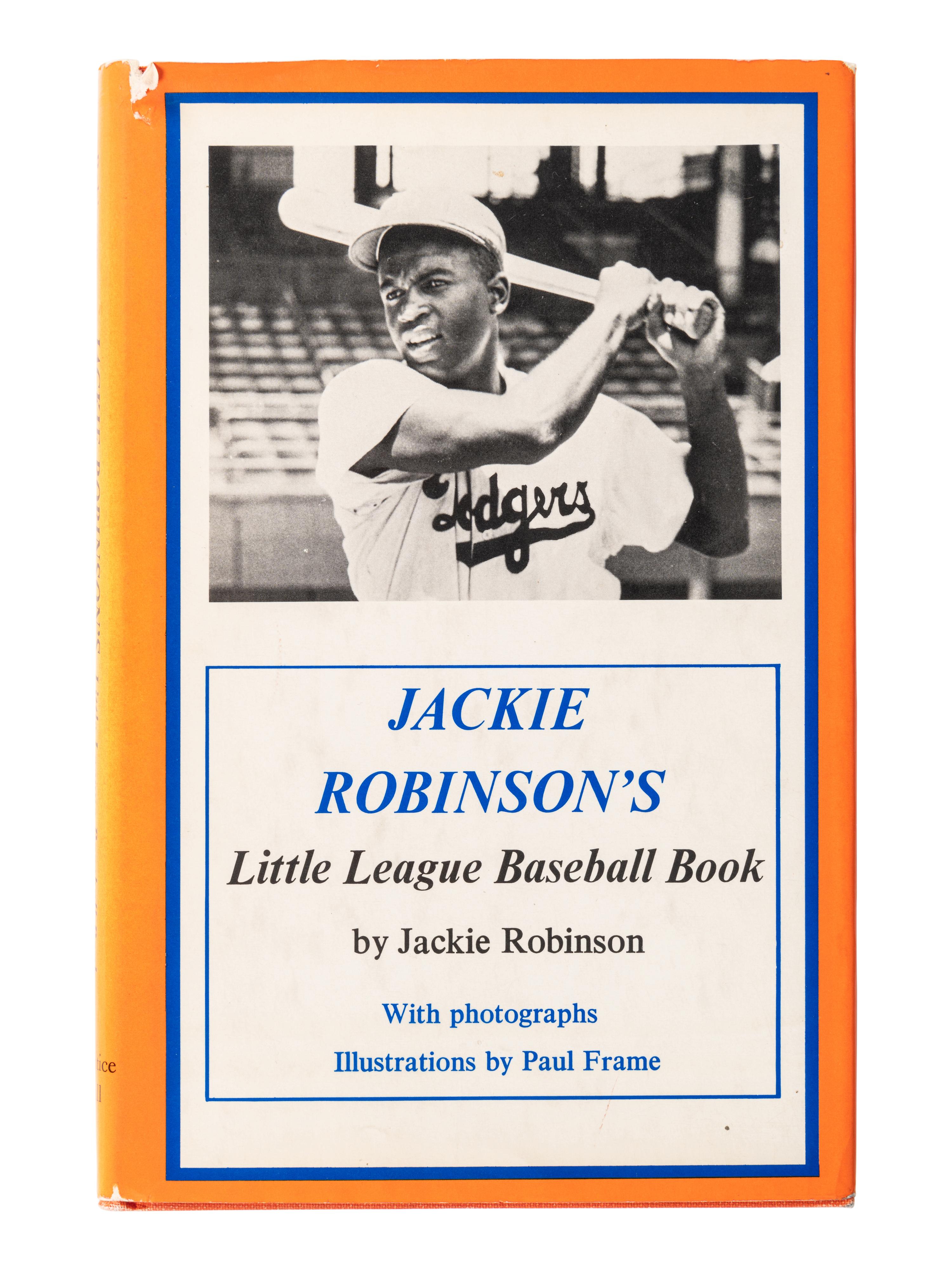 A Group of Five Books Authored By Or About Jackie Robinson,