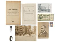 ROOSEVELT, Theodore and W.H. TAFT presidential and campaign photographs and ephemera.