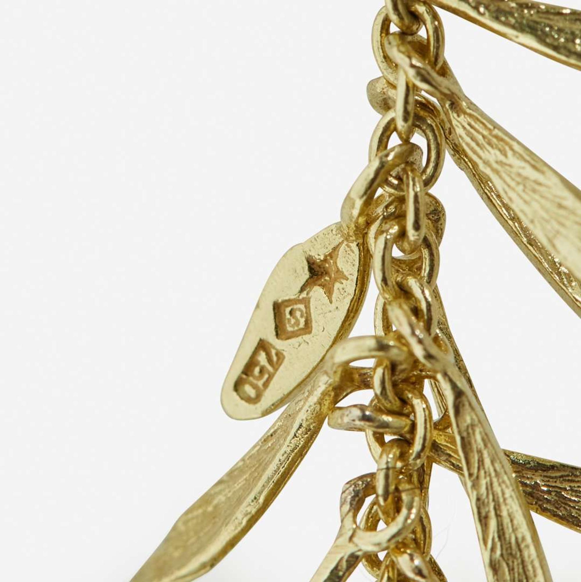 A Pair of 18K Yellow Gold H. Stern Earrings H. Stern