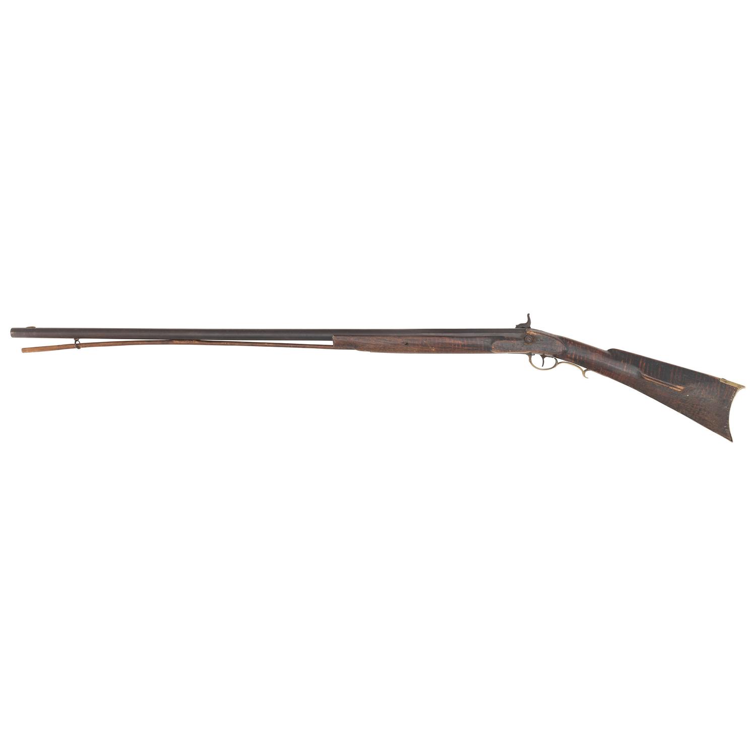 Half-Stocked Percussion Trade Gun by Leman