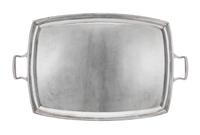 A George VI Silver Serving Tray, Stower & Wragg LTD, Sheffield, 1944, of rectangular handled form.