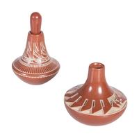 Santa Clara Redware Pottery Jars