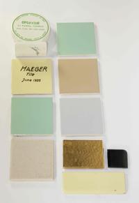 A Collecton of Haeger Pottery Articles Diameter of largest 10 1/2 inches.