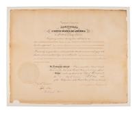 ROOSEVELT, Theodore (1858-1919). Appointment signed as President. Washington, 7 January 1902.