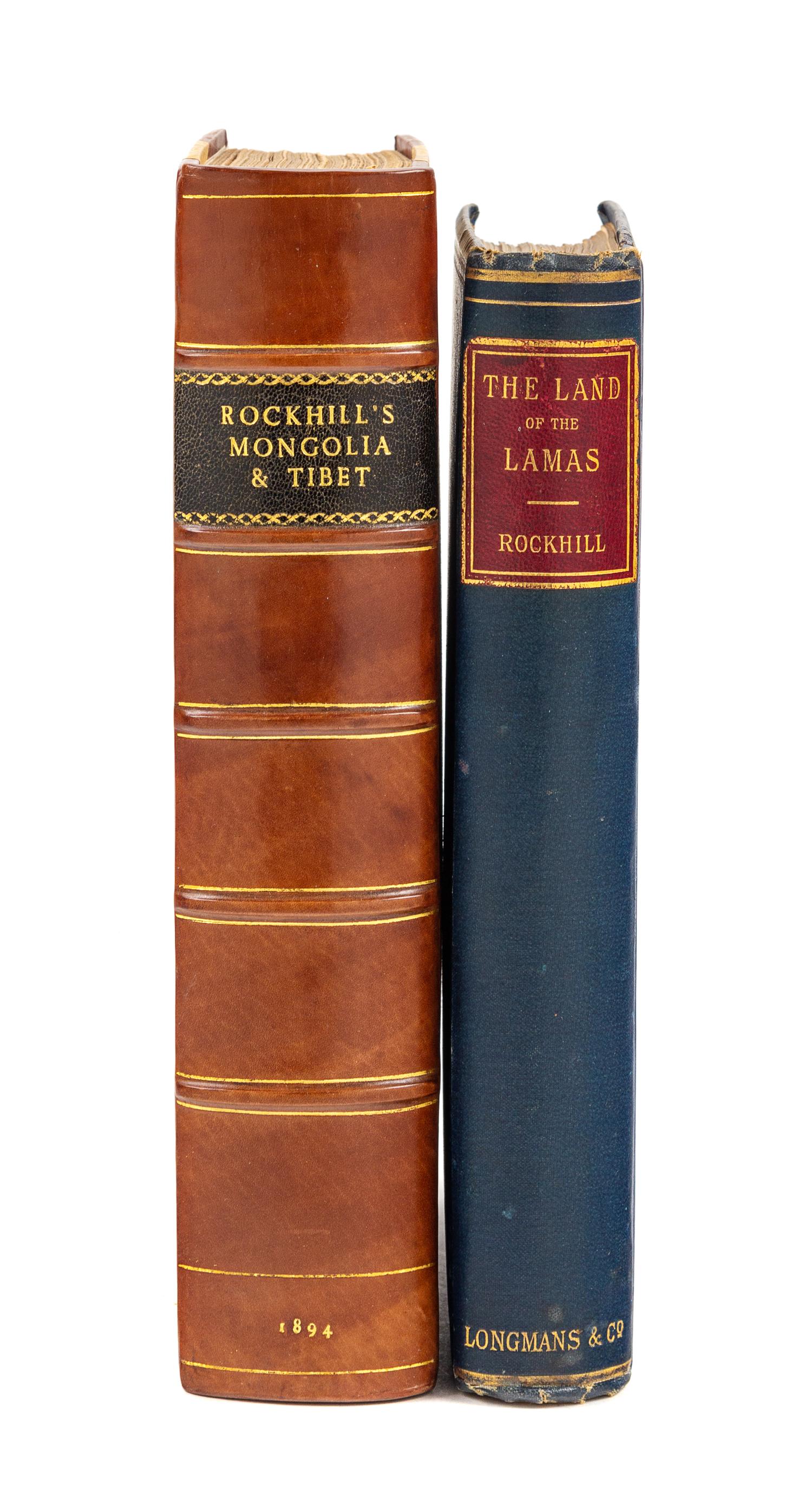 ROCKHILL, William Woodville (1854-1914). The Land of the Lamas. Notes of a Journey through China, Mongolia and Tibet. London: Longmans,