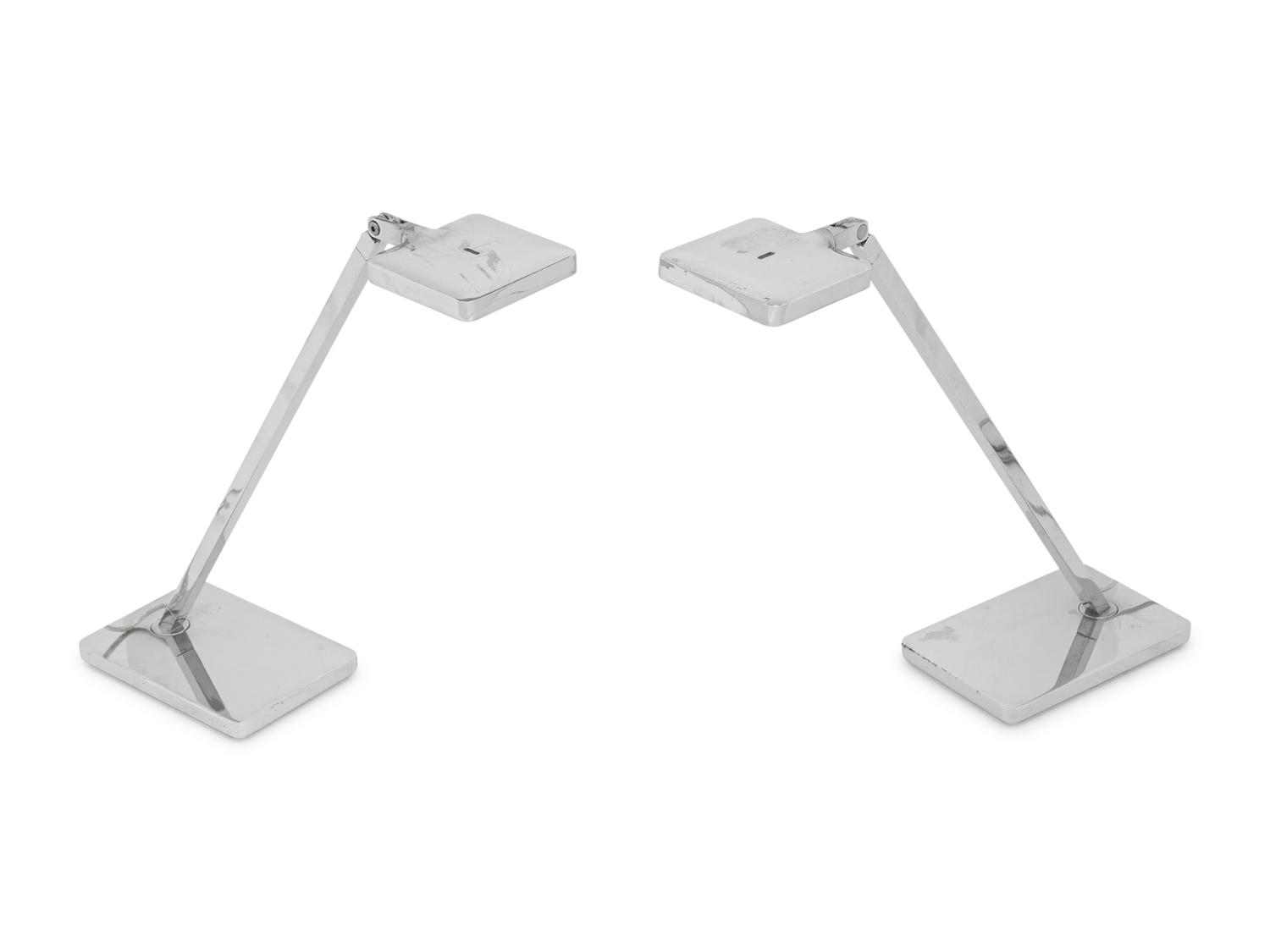 A Pair of Flos Mini Kelvin Desk Lamps