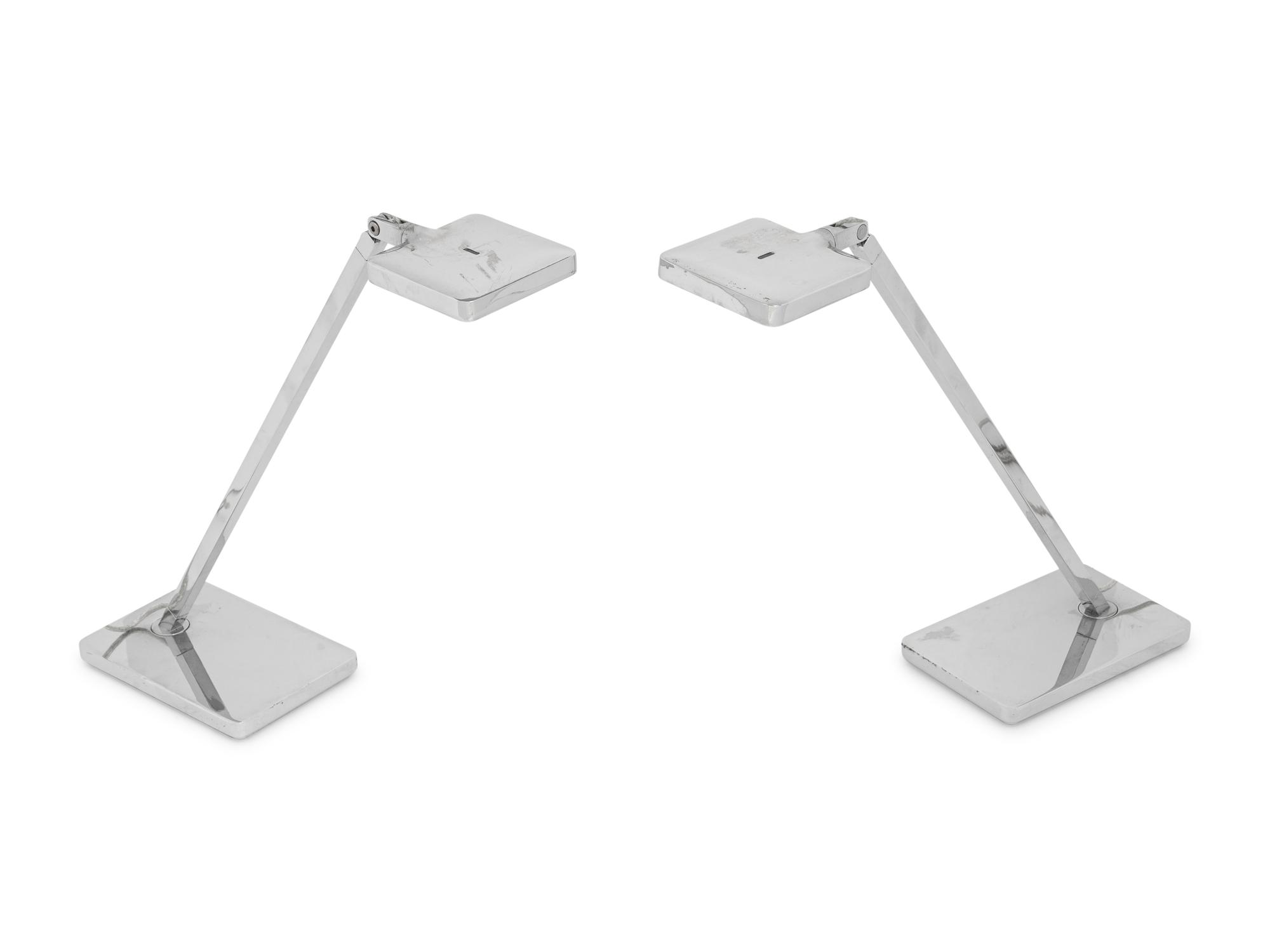 A Pair of Flos Mini Kelvin Desk Lamps