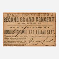 [Americana] [Booth, Edwin, and Jenny Lind] Group of 4 Items