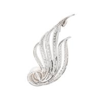 SOUTH SEA CULTURED PEARL AND DIAMOND BROOCH/PENDANT