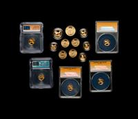 A Collection of Gold Eagle Proof and Mint Coins