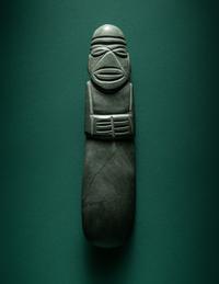 A Costa Rican Stone Axe-God Pendant