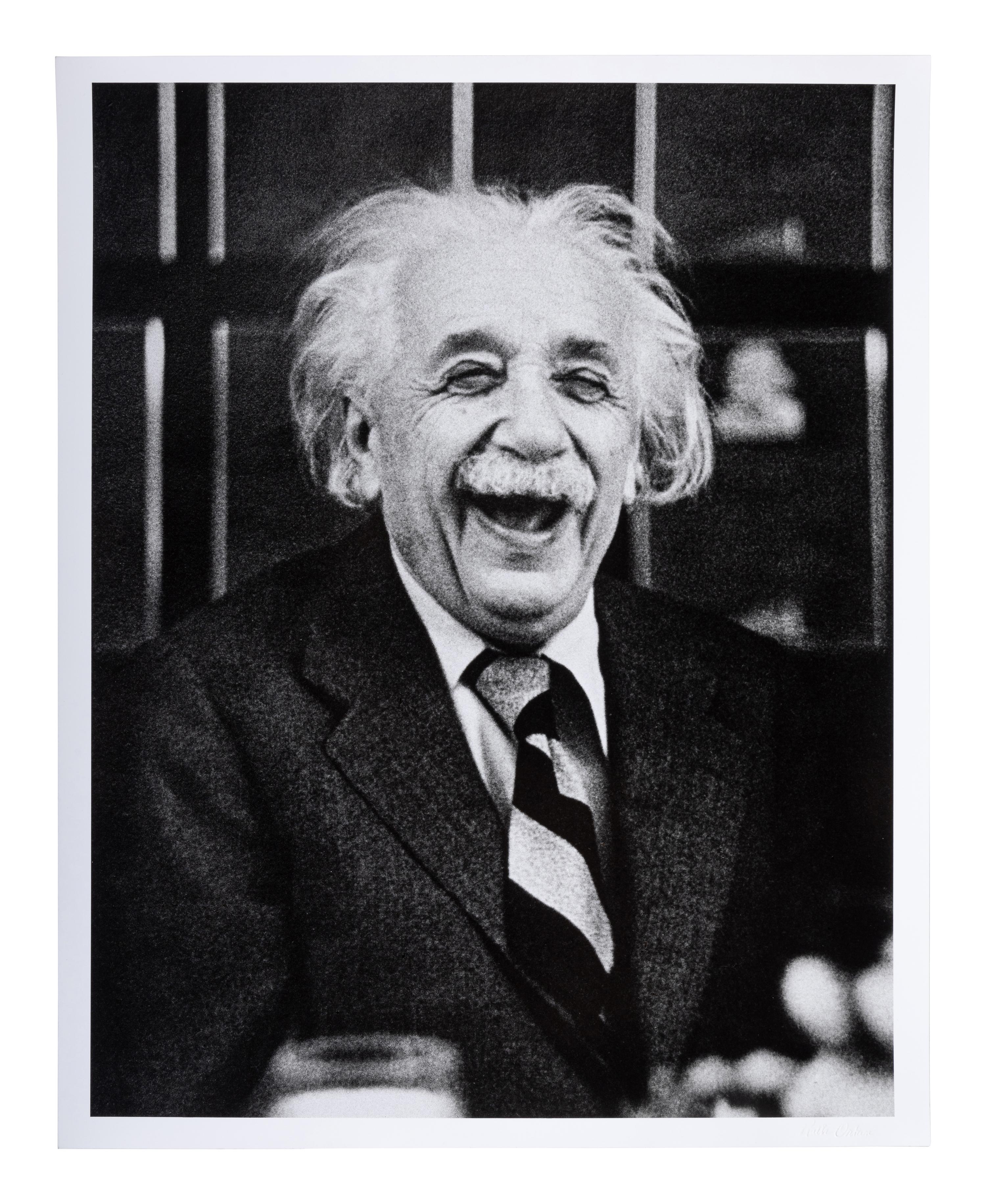 Ruth Orkin (1921-1985) Albert Einstein at a Princeton Luncheon, 1953
