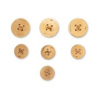TIFFANY & CO., YELLOW GOLD BLAZER BUTTON SET