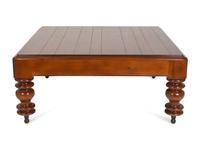 A Milling Road Regency Style Mahogany Coffee Table — BAKER, 20TH CENTURY
