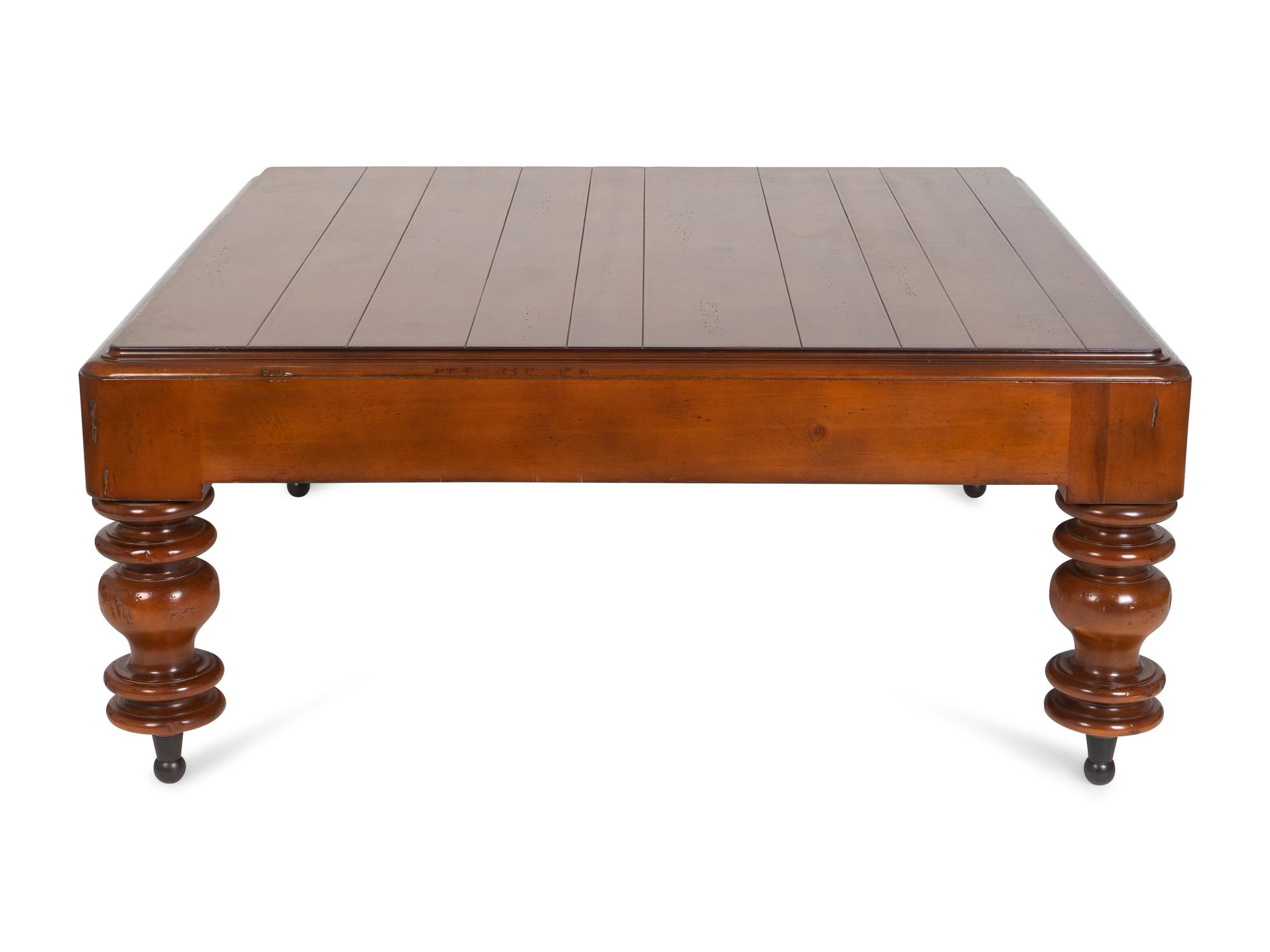 A Milling Road Regency Style Mahogany Coffee Table — BAKER, 20TH CENTURY