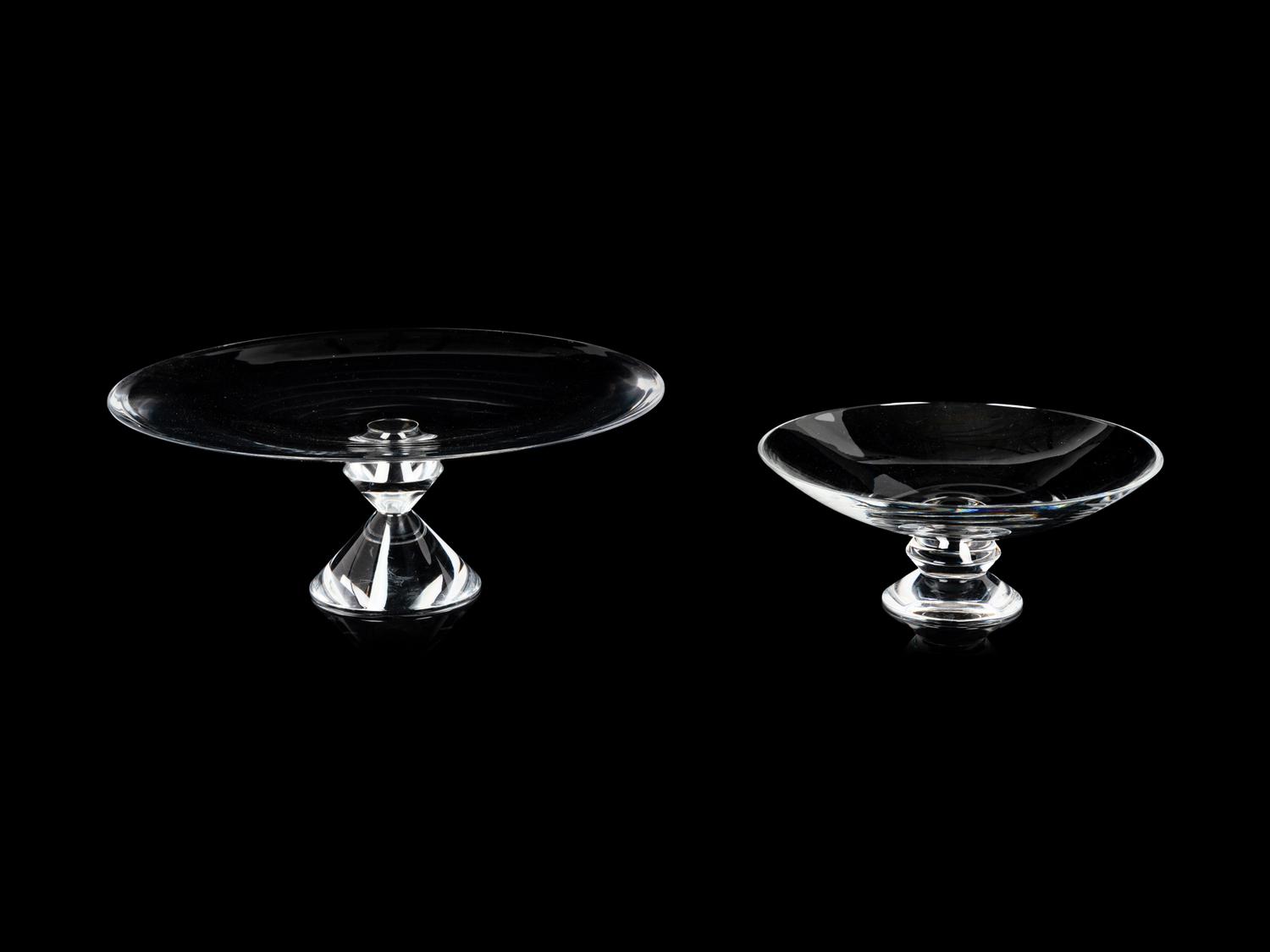 Two Baccarat Vega Serving Dishes