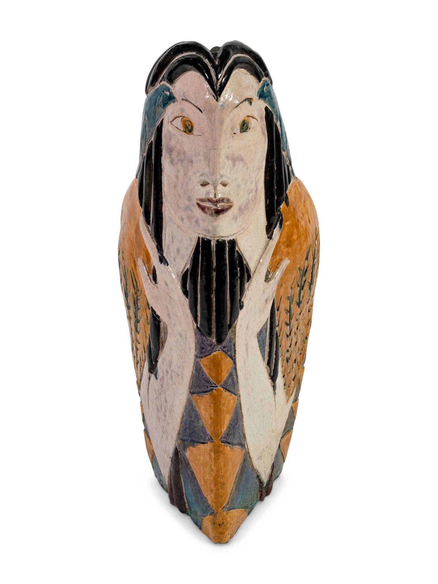 Figural Vase
