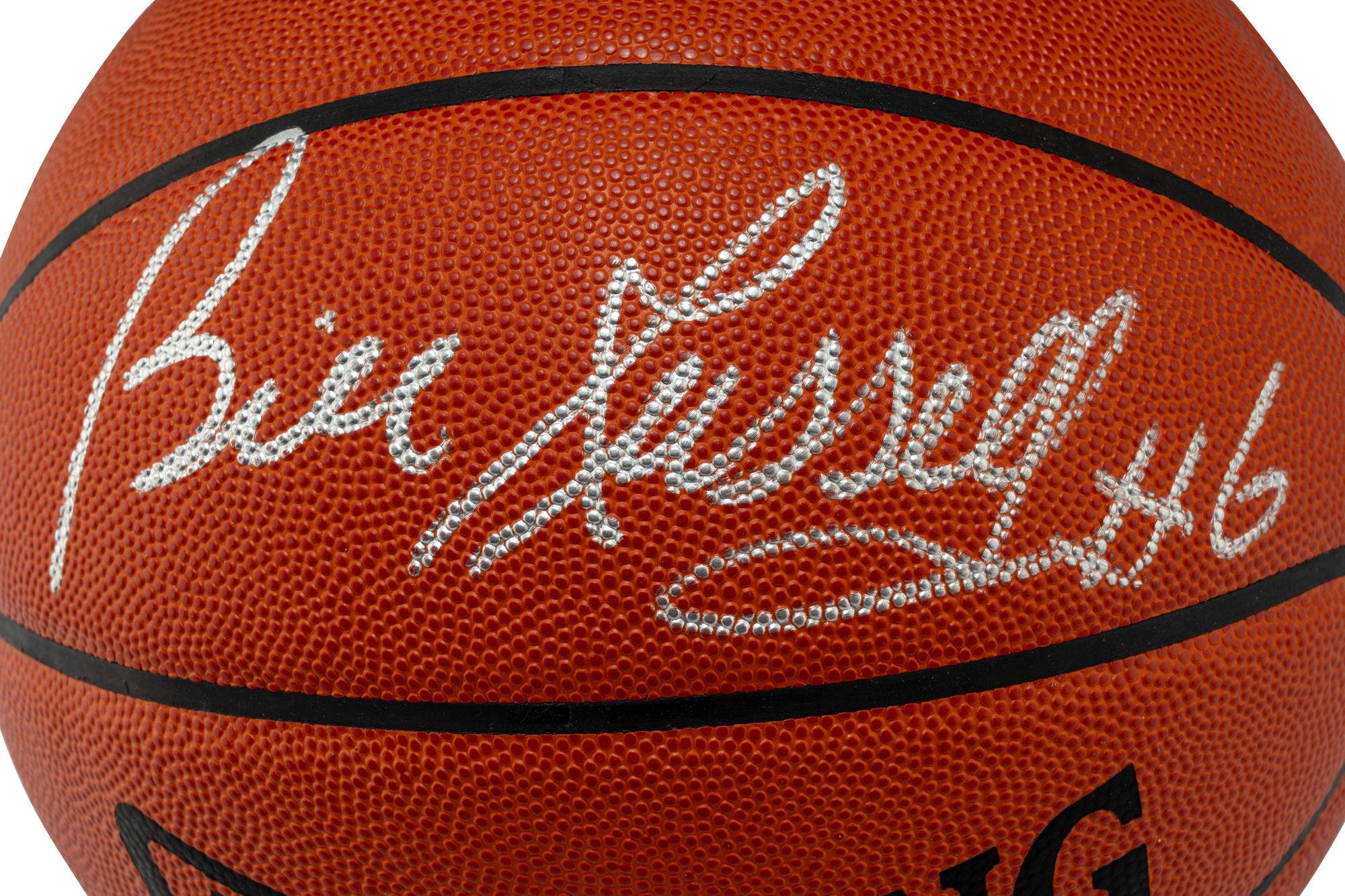 A Bill Russell Signed Autograph Basketball (Beckett Authentication Services)