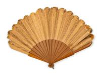 Collection of Thirteen Fans & Three Handkerchiefs, 1850-1930