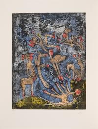 L'Ame du Tarot de Theleme (complete portfolio with blue cloth case)