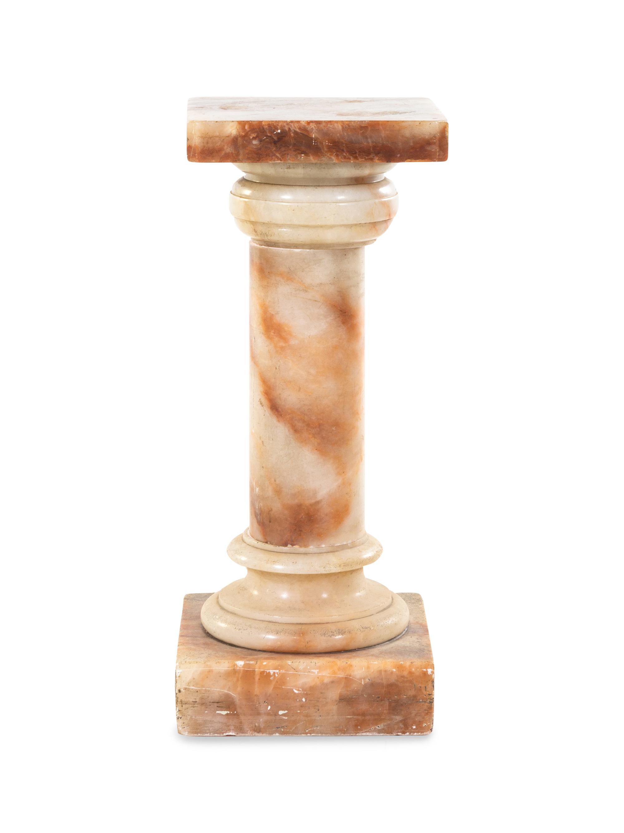 A Continental Onyx Pedestal