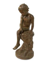 Boy on Rockery