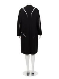 Ralph Rucci Wool Jacket with Silk Net Inserts, 2015