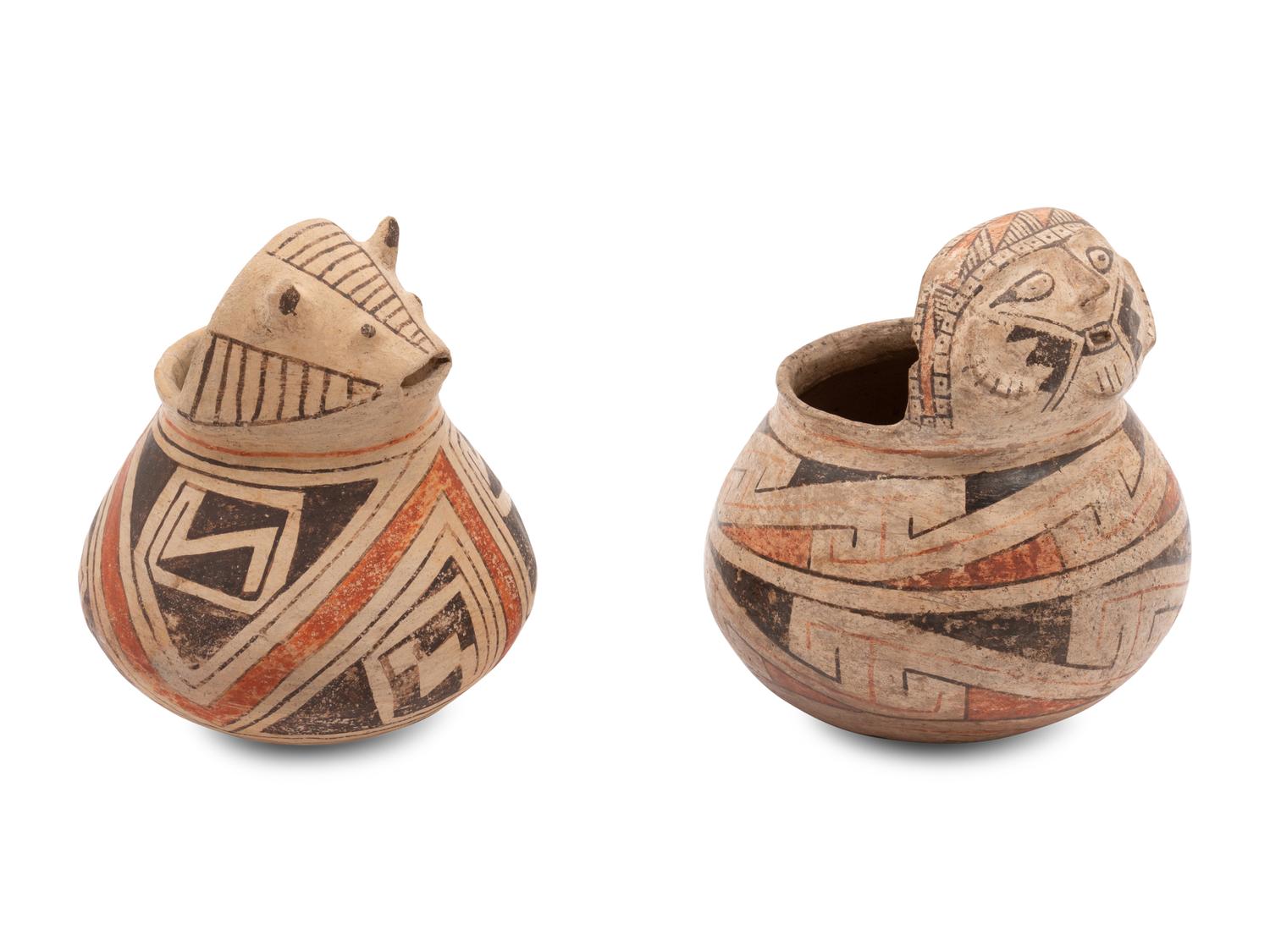 Casas Grandes Polychrome Effigy Pottery