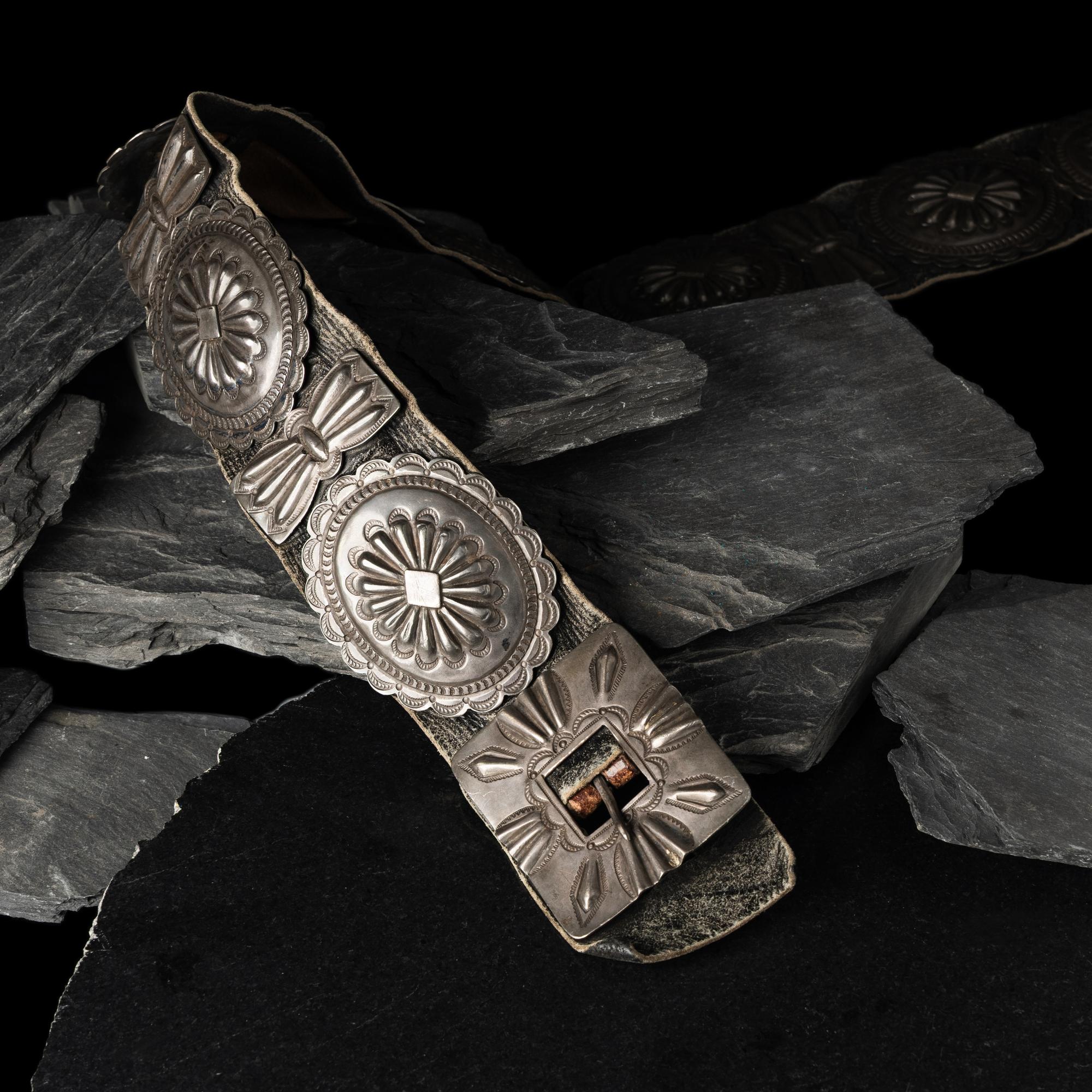 Navajo Concha Belt