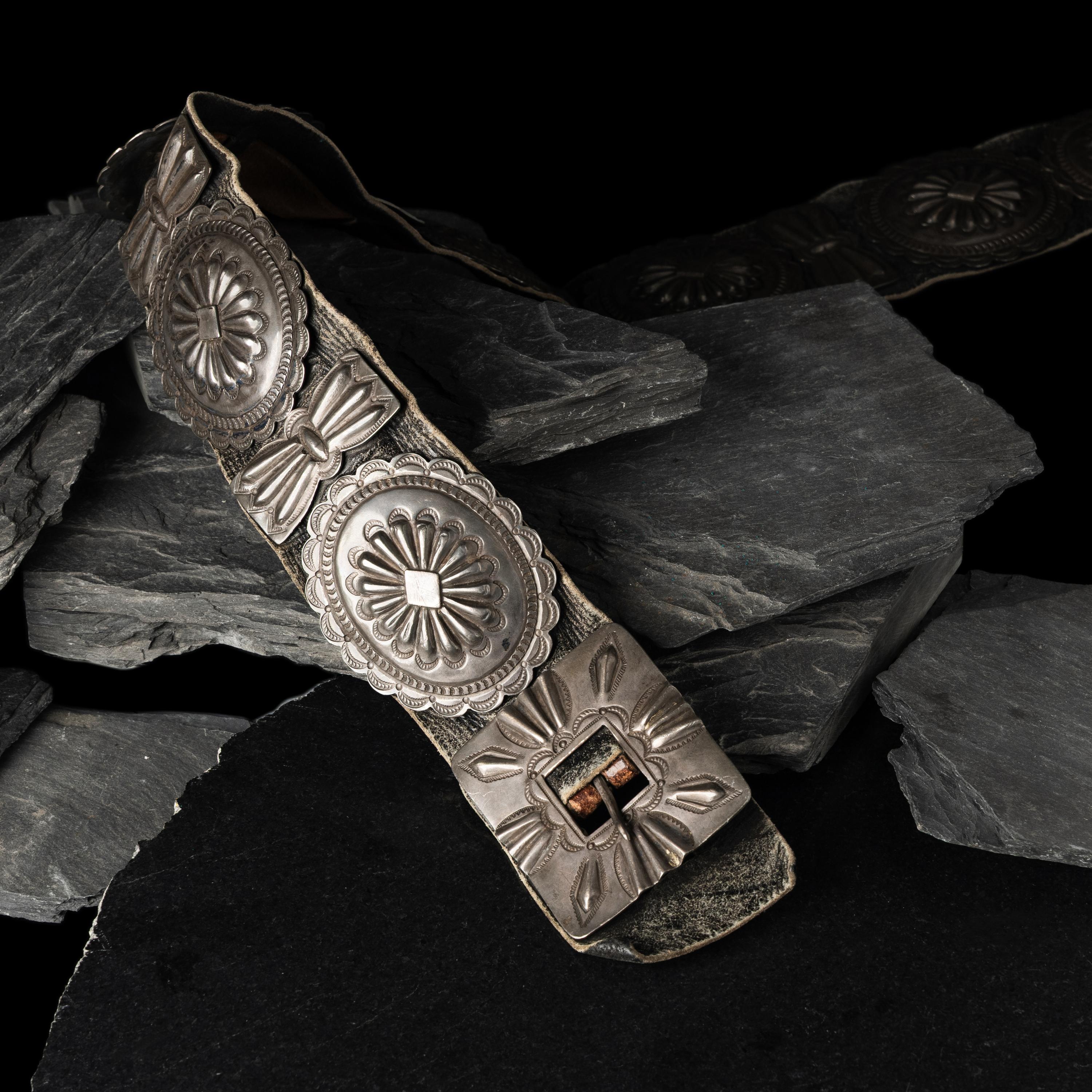 Navajo Concha Belt